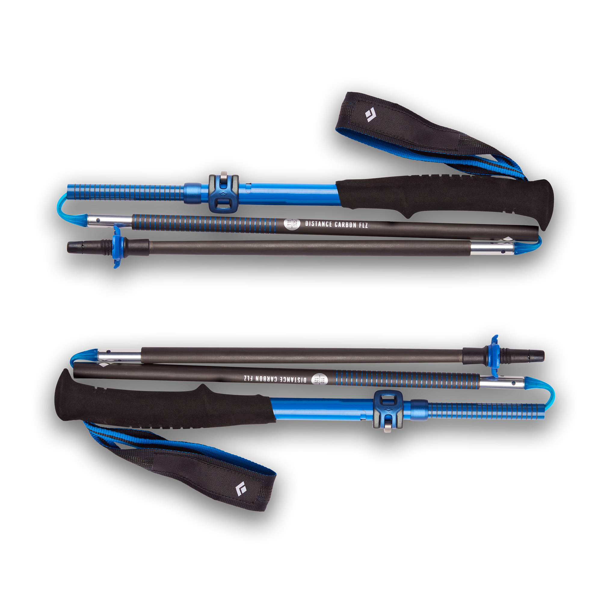 Distance Carbon FLZ Trekking/Running Poles