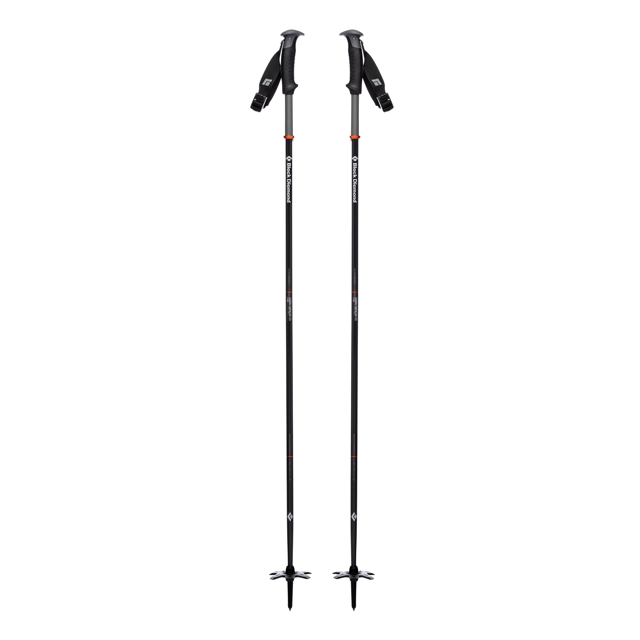 Carbon Compactor Ski Poles